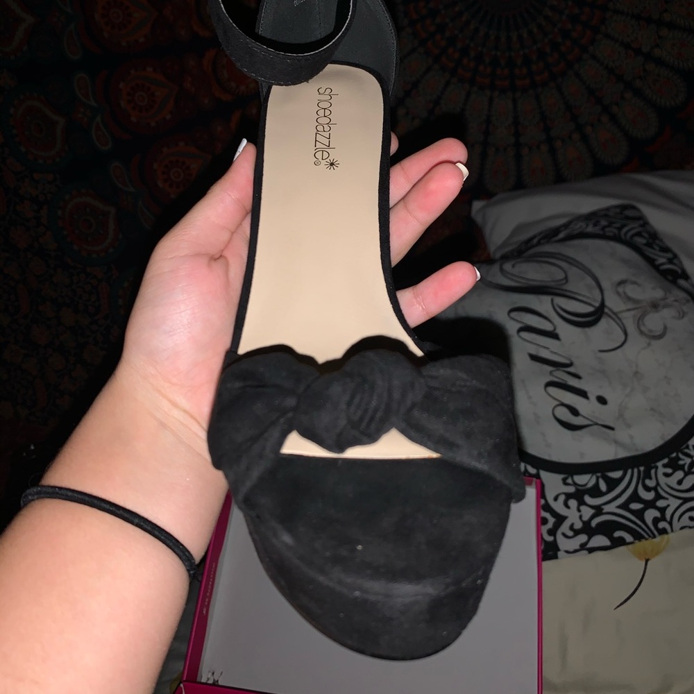 Black High Heels - image 5